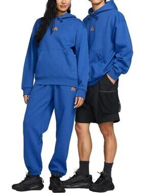 Nike ACG Therma-FIT Fleece Hoodie Blue Orange Men’s Size Medium (DH3087-480)